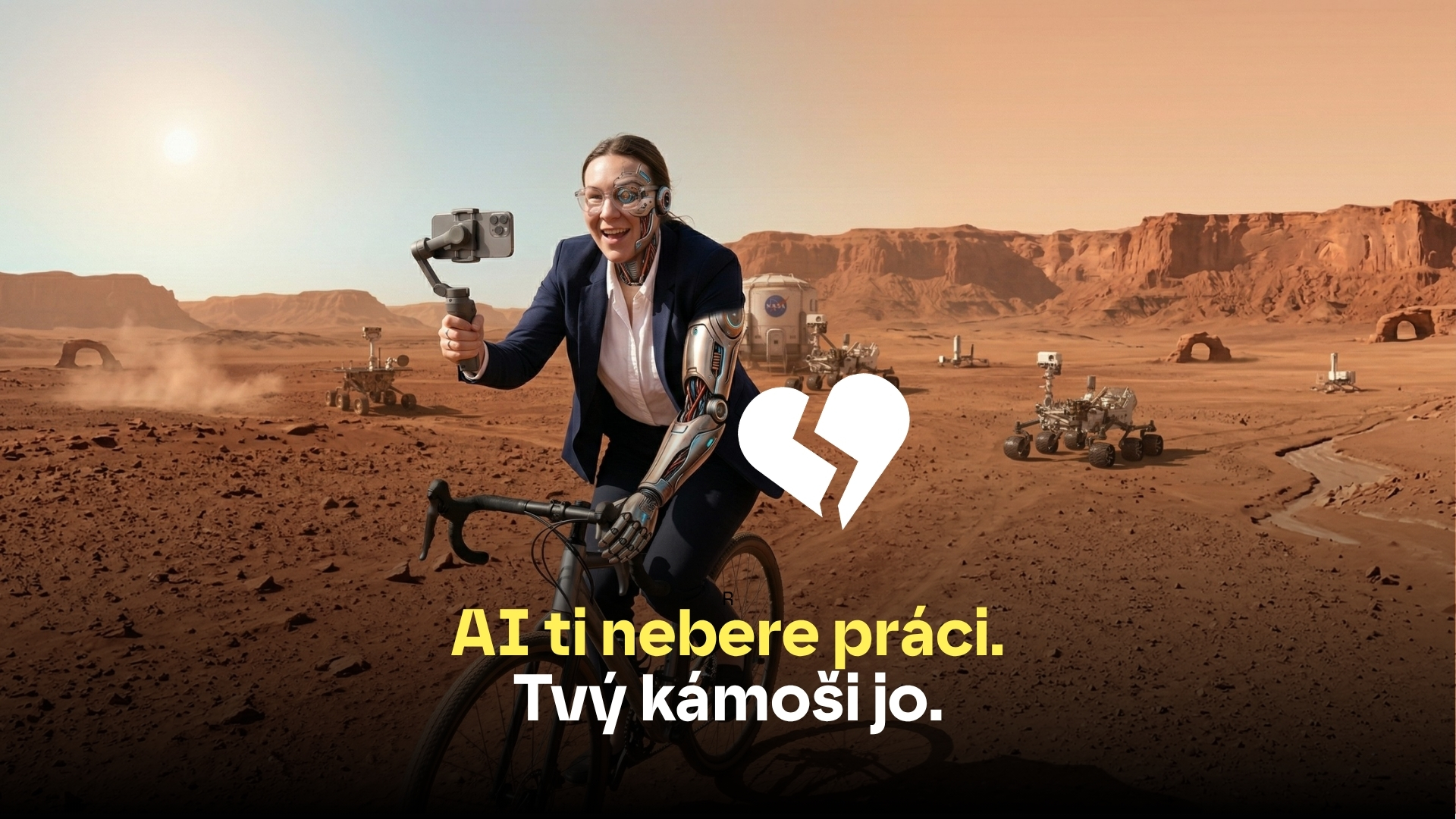 AI ti nebere práci. Tvý kámoši jo.